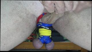 Video 1566587023: solo amateur toys, cbt ball, cbt handjob, solo male handjob, couple solo, cbt tied, extreme cbt, penis balls