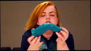 Video 919941603: solo toy dildo, solo dildo sex, solo female dildo, chubby model, model pornstar, funny dildo, redhead model