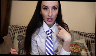 Video 1028145303: fetish model, solo model, fetish babe teases, brunette pornstar fetish, model tied, blouse fetish, british solo female, white model, uniform fetish, school fetish