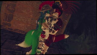 Video 1255963715: 3d foot job, furry 3d, foot job anal sex, foot job cumshot, foot job blowjob, raw foot