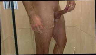 Video 1252318003: solo bisexual male, pierced cock solo, wanking big cock solo, solo dick wanking, gay solo male masturbation, solo amateur masturbation, solo shower masturbation, cock wash, pierced guy