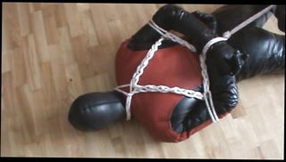 Video 1529954701: bdsm couple, gay bdsm, hogtied, leather bdsm, hd bdsm, hungarian couple