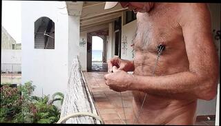Video 1597595351: daddy bdsm, amateur bdsm, gay bdsm, public bdsm outdoor, bdsm training, old bdsm, hd bdsm, gay older daddies, balls nipples, balls naked, ball game, good ball, hard ball