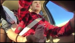 Video 238800501: gay handjob, amateur handjob, gay helping hand, helping friend cum, help guy cum, outdoor handjob, car cum