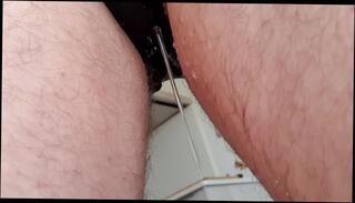 Video 1581559303: sissy crossdresser solo, sissy crossdresser trans, pissing peeing sex, amateur sissy crossdresser, peeing urinal, solo male pee, crossdresser rough