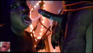 Watch the video about Sexy Halloween special HE COULDN'T ESCAPE