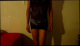 Video 307253803: amateur crossdresser solo, teen ass solo, transvestite crossdresser, solo male ass, crossdresser dress, sexy black dress