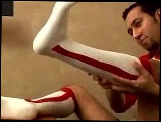 Video 270922001: feet massage, socks massage, cute massage, massage guy, amateur gay guys, amateur gay man, amateur red