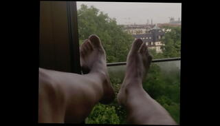 Video 1619729285: feet wanking, cum bukkake, bukkake cock, masturbation bukkake, amateur bukkake, public bukkake, hotel wank, exhibitionist cums