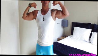 Video 1570018101: cock massage masturbation, gay muscle massage, massage hunk, daddy massage, massage tight, hd massage, muscular gay hunk, striptease masturbation, spandex masturbation