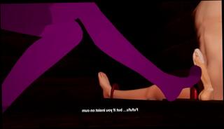 Watch the video about Possessed Clothing Footjob