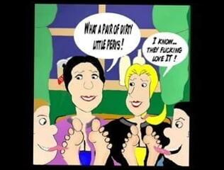 Video 76320801: foot fetish, fetish cartoon, straight foot, cartoon comic