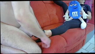 Video 1566841371: femdom foot humiliation, feet humiliation, feet jizzed, feet cumshot, straight humiliation, feet queen, load feet, feet shoes, leggins, action cum, multiple cum loads, cum multiple times, pervert cum, massive cum