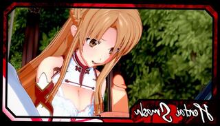 Watch the video about Asuna swallows Kirito's load before riding his face - Sword Art Online Hentai