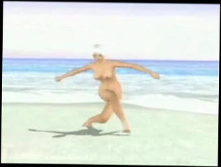Video 7090001: cartoon nude, nude straight, nude beach, one nude