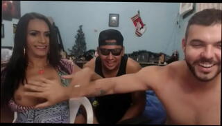 Video 1109642895: small dick tranny, small dick shemale, bald shemale