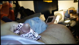 Video 1224441301: solo play, gay cumshot, slip cumshot, gay panty