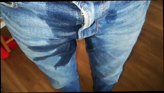 Video 1592092795: bed wetting pee, pee jeans wetting