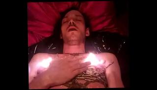 Video 613377555: gay wax, masochism