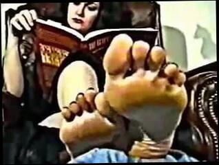 Video 243232801: femdom foot worship, foot fetish worship, vintage foot fetish, soles foot worship, worshiping straight, old vintage, vintage love