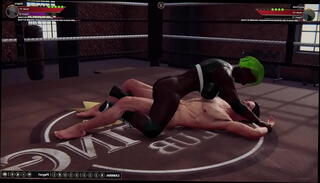 Watch the video about Lacey Punk VS Raijuro (Naked Fighter 3D)