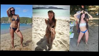 Watch the video about Hannah Savannah Takes On Many Bikinis