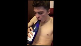 Video 1213339235: twink piss gay, pissing watersports, gay twink riding, gay twink facial, self piss facial