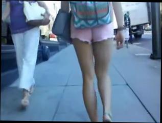 Video 952969804: pink booty shorts