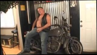 Video 309891601: daddy solo cum, gay cum solo, daddy bear solo, solo man cum, biker daddy