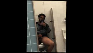 Video 1007531203: solo male tease, daddy solo male, amateur solo male, black solo amateur, solo college male, college bbc, bbc bathroom, bbc public, cum