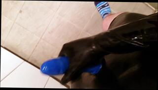 Video 251134501: pumped cock balls, cock pumping inside, gay latex, pumping hard cock, latex play, latex shorts, latex man, pumping two, cock came