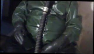 Video 1510098801: pissing sissy, piss soaked, sissy cock, masked sissy, wearing sissy, sissy playing, masturbation gay, gay smoking