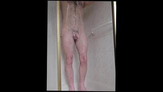 Video 1612083623: male feet fetish, feet solo, soapy feet, handsome feet, feet dressed, shaved solo