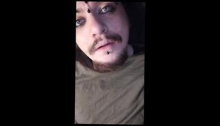 Video 1585601973: ftm solo masturbation, solo male masturbation pov, fetish solo masturbation, ftm trans boy, ftm boy pussy, solo amateur trans, ftm boy friend, ftm trans man, goth ftm