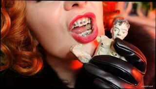 Watch the video about Giantess vore fetish video - eating chocolateMAN