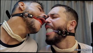 Video 1611931355: bound ball gagged, bdsm ball gag, bondage ball gag, bdsm gay bondage, tie bound gagged, gagged masturbation, gag first time, guy gagging