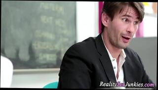 Watch the video about Teen pornstar jizz faced