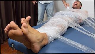 Video 1588805364: gay fetish, table feet, strap, fingering