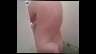Video 375243175: showering step mom