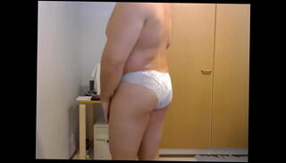 Video 736314905: smooth gay ass, gay panty