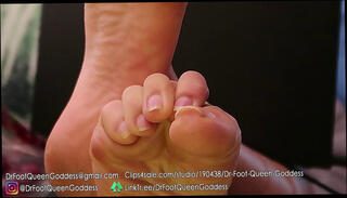Watch the video about Sole and flexing toe wiggling part 3