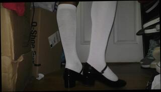 Video 534123203: foot fetish pov, foot fetish solo, amateur crossdresser solo, foot fetish trans, crossdresser schoolgirl