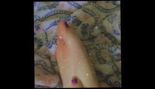 Video 1287723003: solo female feet, foot fetish, amateur solo female, feet nail polish, fetish part 1, feet rub, tattooed feet