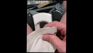 Video 1491152503: solo amateur masturbation, solo public masturbation, solo male masturbation, toilet solo, toilet wank, quick wank