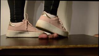 Video 347254701: foot femdom trample, femdom foot job, foot ball cock, straight foot ball, table foot ball, foot job hd, one foot