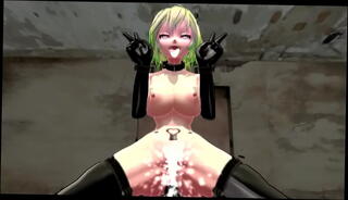 Watch the video about 【MMD R18】 Gumi SELFIE