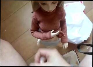 Video 307802501: gay man masturbating, doll masturbating