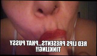 Watch the video about Phat pussy peeing.