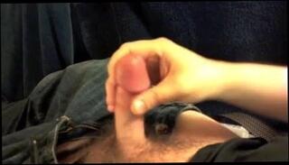 Video 219349701: amateur gay masturbation, handjob masturbation, balls tugged, cum shoot, little cum, black cum