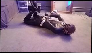 Video 821388803: bondage gagged, solo gagging, gay male bondage, hogtied